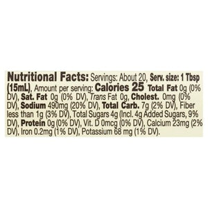 Big Tree Farms Coco Aminos Organic Original 12/10 OZ [UNFI #1831114] [ebt]