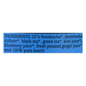 Gts Kombucha Raw Gingerberry 12/16 OZ [UNFI #2273498] [ebt]