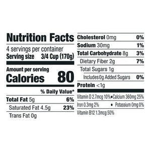 So Delicious Yogurt Alternative Coconutmilk Unsweetened Vanilla 6/24 OZ [UNFI #1852789] [ebt]