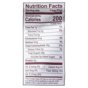 Natierra Strawberries + Bananas Organic 12/1.8 OZ [UNFI #1149608] [ebt]
