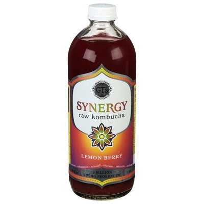 Gts Kombucha Raw Lemon Berry 6/48 OZ [UNFI #2909521] [ebt]