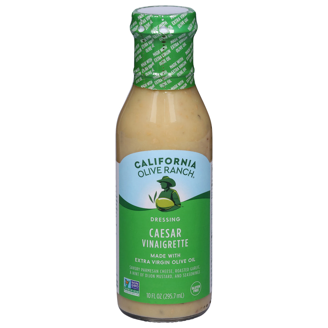 California Olive Ranch Dressing Caesar Vinaigrette 6/8 FZ [UNFI #3178217] [ebt]