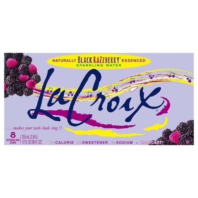 LACRX Black Razzberry 8/12 OZ [UNFI #2726412] [ebt] D