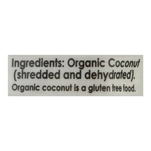 Lets Do Organic Shredded Coconut Unsweetened 12/8 OZ [UNFI #0187153] [ebt]