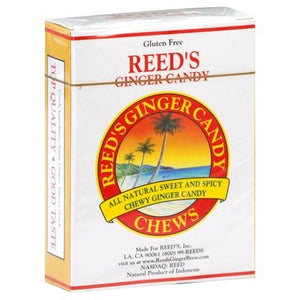 Reeds Ginger Candy Chews 20/2 OZ [UNFI #0144261] [ebt]