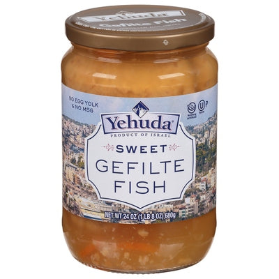 Yehuda Gefilte Fish Sweet 12/24 OZ [UNFI #0234997] [ebt]