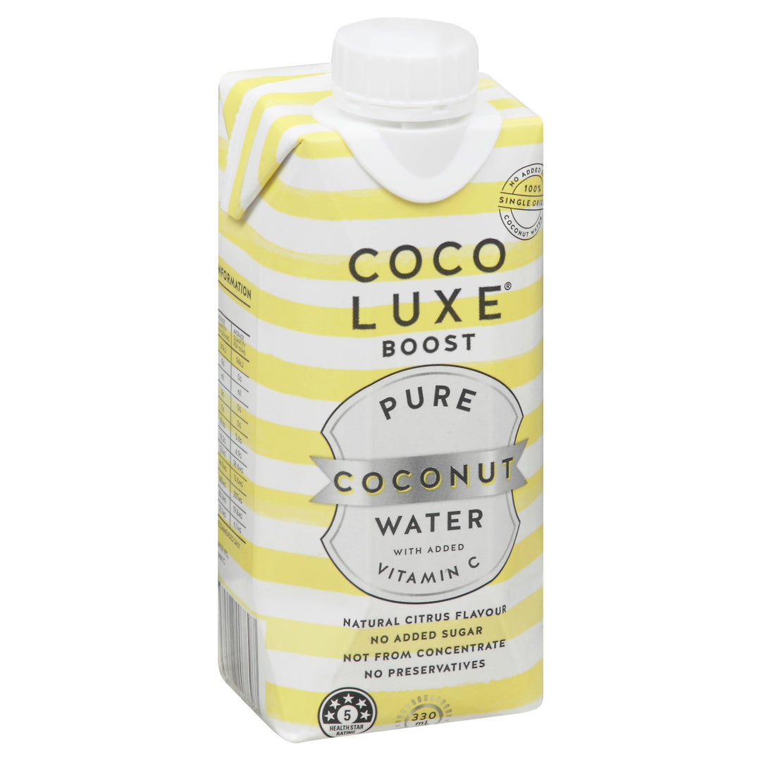 Coco Luxe Life Pty Ltd Coconut Water Pure Boost 12/16.9 FZ [UNFI #3087236] [ebt] D
