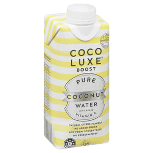 Coco Luxe Life Pty Ltd Coconut Water Pure Boost 12/16.9 FZ [UNFI #3087236] [ebt] D
