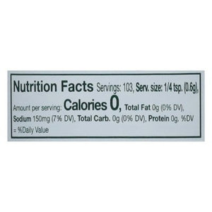 Simply Organic Finishing Salt Black Garlic 6/2.19 OZ [UNFI #2967289] [ebt]