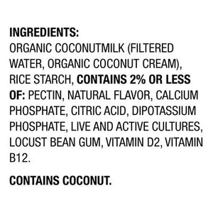 So Delicious Yogurt Alternative Coconutmilk Unsweetened Vanilla 6/24 OZ [UNFI #1852789] [ebt]