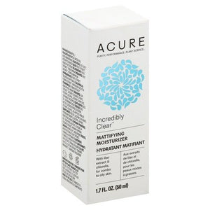 Acure Moisturizer Mattifying 1/1.7 OZ [UNFI #1848910] T