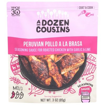 A Dozen Cousins Seasoning Sauce Peruvian Pollo A La Brasa 10/3 OZ [UNFI #2818995] [ebt]