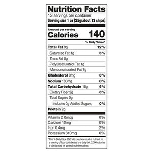 Kettle Brand Potato Chips Sea Salt & Vinegar Party Size 9/13 OZ [UNFI #2342384] [ebt]