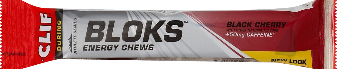 Clif Bar Energy Chews Black Cherry 18/2.12 OZ [UNFI #0727321]