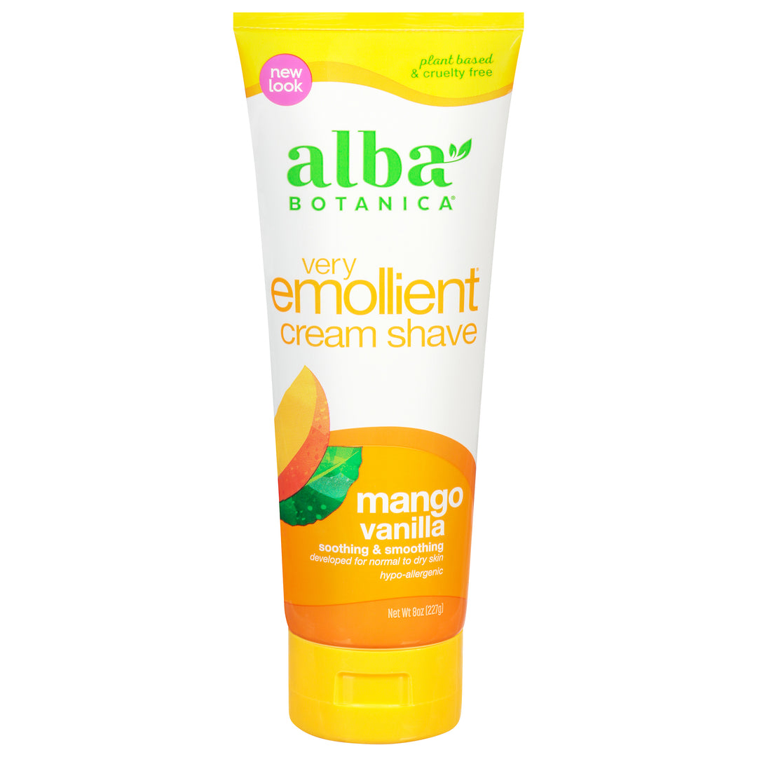 Alba Botanica Cream Shave Mango Vanilla 1/8 OZ [UNFI #0885723] T
