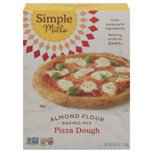Simple Mills Baking Mix Pizza Dough Almond Flour 6/9.8 OZ [UNFI #1721422] [ebt]