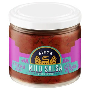 Siete Salsa Roja Casera Style Mild 6/10.5 OZ [UNFI #2975597] [ebt]