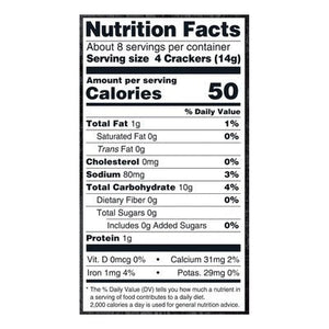 Carrs Crackers Original Table Water 12/4.25OZ [UNFI #0725929] [ebt]