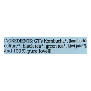 Gts Raw Kombucha Original 12/16 OZ [UNFI #2273209] [ebt]