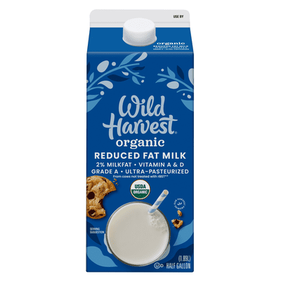 Wild Harvest Ultra Pasteurized 2% Milk 6/64 OZ [UNFI #2742823] [ebt]