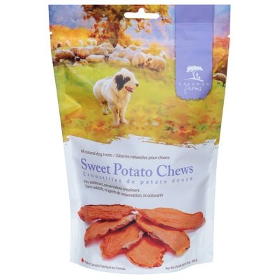 Caledon Farms Dog Treats Sweet Potato Chews 4/9.3 OZ [UNFI #2662419] T