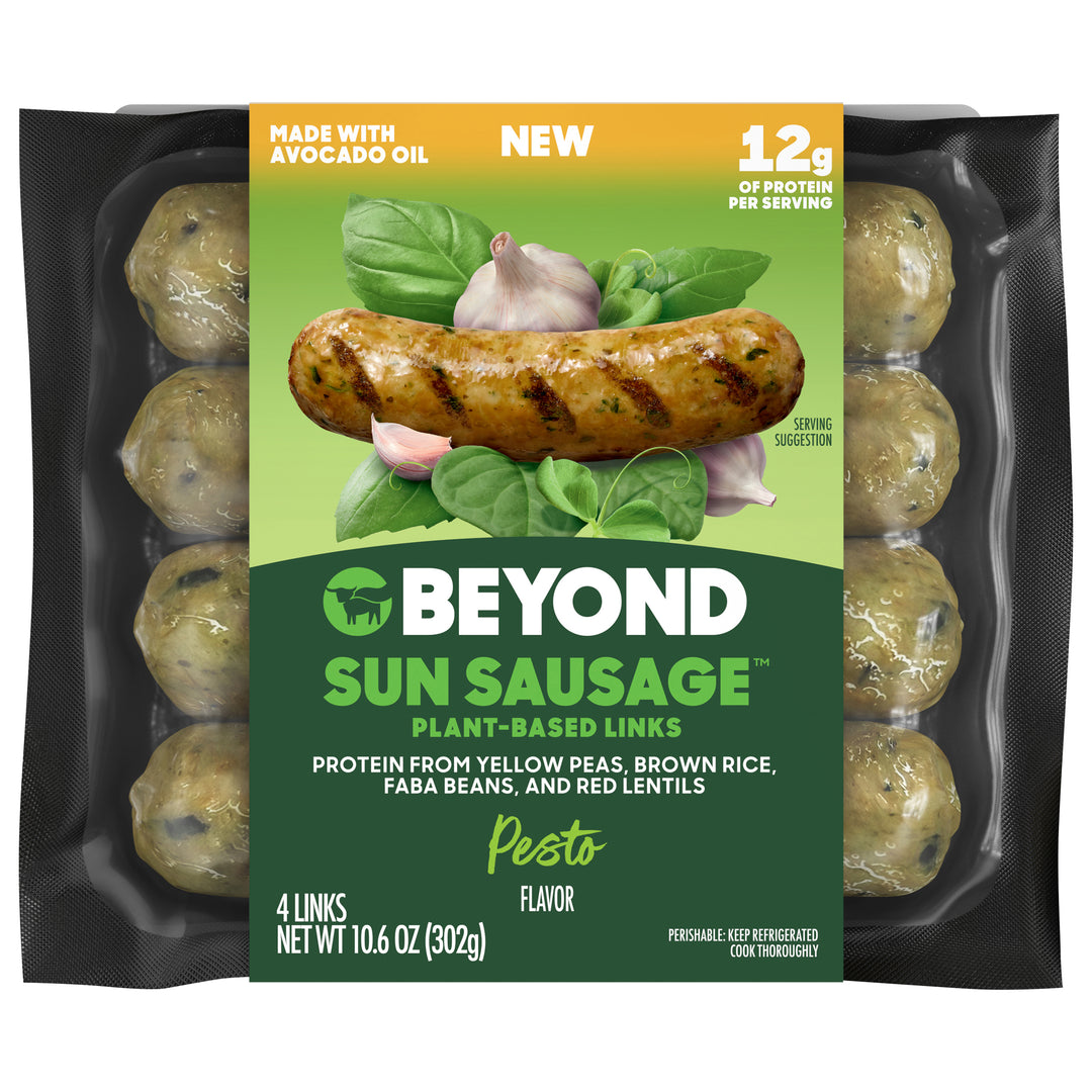 Beyond Meat Sausage Pesto Flavor 6/10.6 OZ [UNFI #3117033] [ebt]