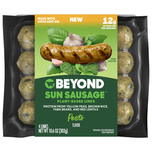 Beyond Meat Sausage Pesto Flavor 6/10.6 OZ [UNFI #3117033] [ebt]