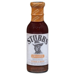 Stubbs Chicken Marinade Citrus & Onion 6/12 OZ [UNFI #0469288] [ebt]