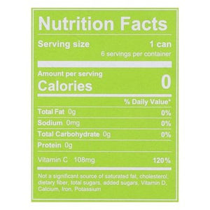 Hop Wtr Sparkling Hop Water Lime Non-Alcoholic 4/6/12 OZ [UNFI #2821775] [ebt]