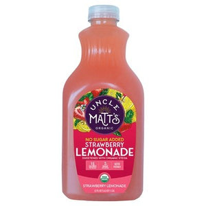 Uncle Matts Lemonade Strawberry 6/52 OZ [UNFI #2537017] [ebt]