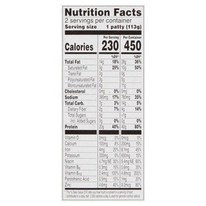 Beyond Meat Beyond Burger Plant-Based Patties 2 - 4 Oz Trays 8/8 OZ [UNFI #2020006] [ebt]