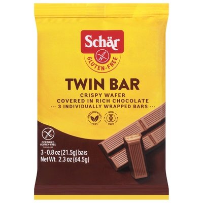 Schar Twin Bar Gluten-Free 14/2.3 OZ [UNFI #2436350] [ebt]