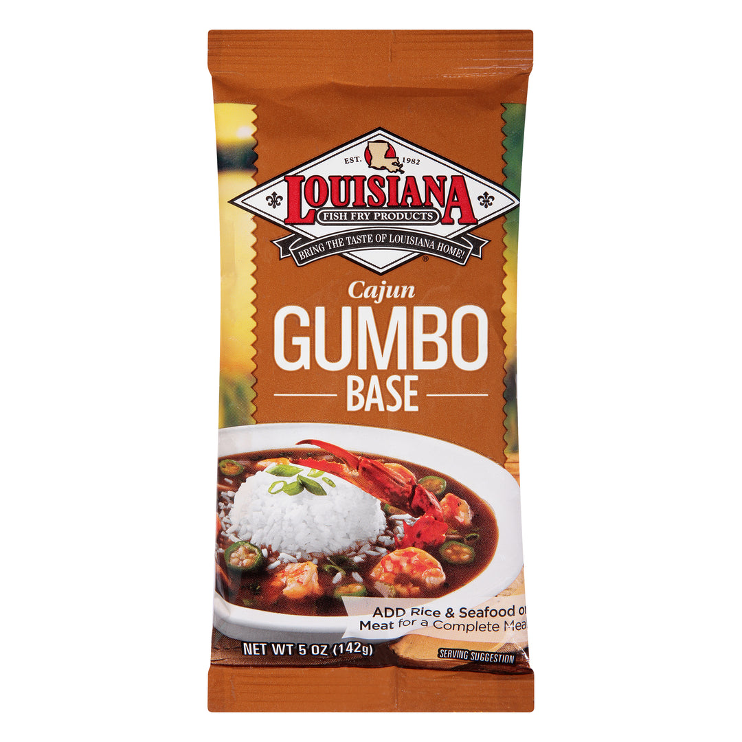 Louisiana Fish Fry Gumbo Base Cajun 24/5 OZ [UNFI #0668558] [ebt]