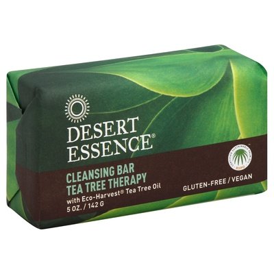 Desert Essence Cleansing Bar Tea Tree Therapy 5 OZ [UNFI #1257906] T