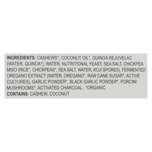 Nuts For Cheese Fermented Cashew Product Organic & Dairy-Free Black Garlic 6/4.23 OZ [UNFI #2724003] [ebt]