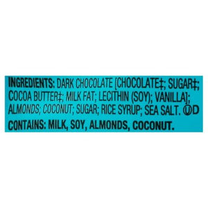 Bark Thins Snacking Chocolate Dark Chocolate Coconut & Almond 12/4.7 OZ [UNFI #1589704] [ebt]
