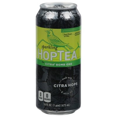 Hoplark Hoptea Hop Tea Sparkling Citra Hops 12/16 OZ [UNFI #2643658] [ebt] D