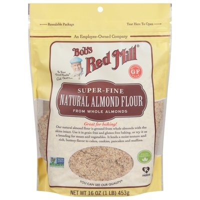 Bobs Red Mill Almond Flour Natural Super-Fine 4/16 OZ [UNFI #2164010] [ebt]