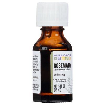 Aura Cacia Pure Essential Oil Rosemary Activating 1/.5 OZ [UNFI #445585] T