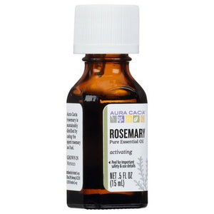 Aura Cacia Pure Essential Oil Rosemary Activating 1/.5 OZ [UNFI #445585] T