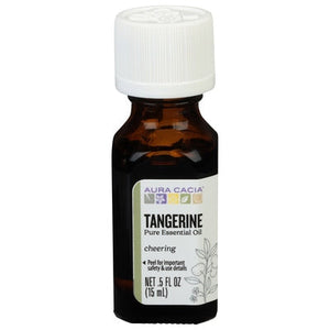 Aura Cacia Pure Essential Oil Tangerine Cheering 1/.5 OZ [UNFI #620823] T