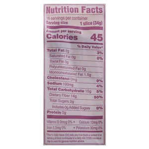 Carbonaut Bread Gluten Free Cinnamon Raisin 8/19 OZ [UNFI #2822351] [ebt]