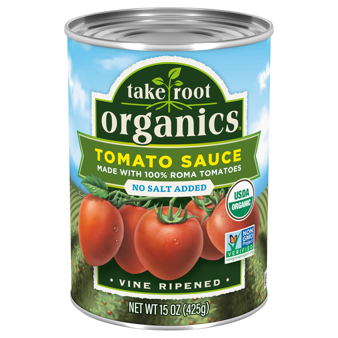 Take Root Organics Tomato Sauce Vine Ripened 12/15 OZ [UNFI #3102282] [ebt]