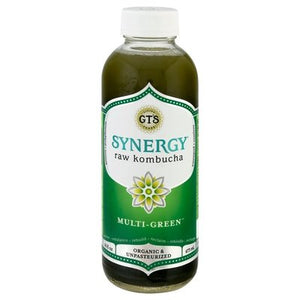 Gts Raw Kombucha Multi-Green 12/16 OZ [UNFI #2273266] [ebt]