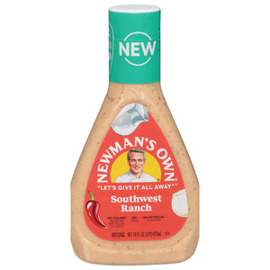Newmans Own Dressing Southwest Ranch 6/16 FZ [UNFI #3075520] [ebt]
