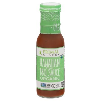 Primal Kitchen BBQ Sauce Organic Hawaiian Style 6/8.5 OZ [UNFI #2549947] [ebt]