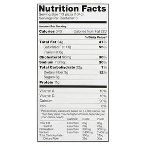 Cappellos Pizza Grain Free Cheese 6/11 OZ [UNFI #2398824] [ebt]
