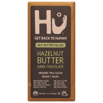 Hu Dark Chocolate Organic Hazelnut Butter 70% Cacao 12/2.1 OZ [UNFI #2739571] [ebt]