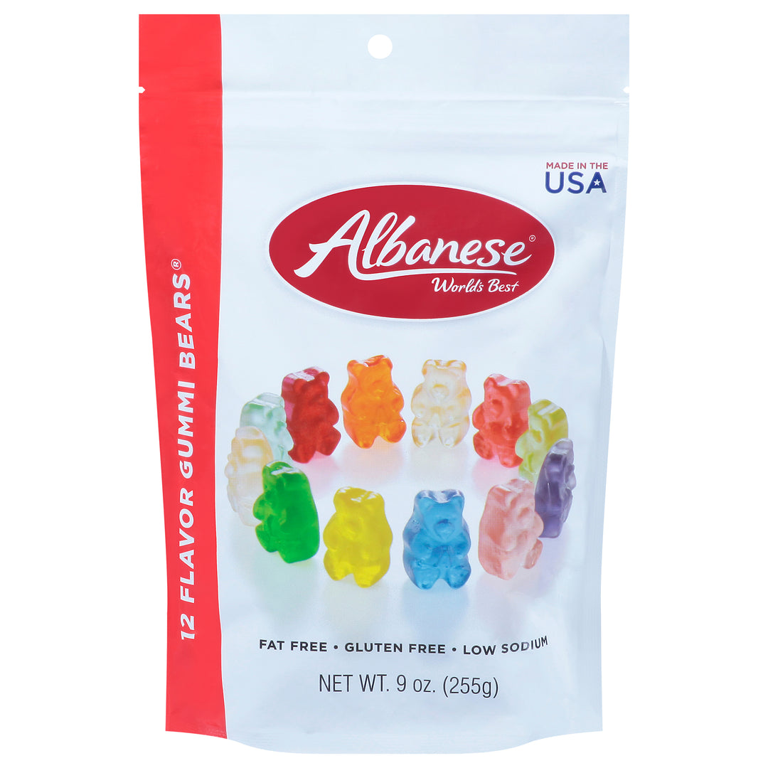 Albanese Gummi Bears 12 Flavor 6/9 OZ [UNFI #2536456] [ebt]