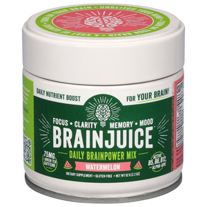 Brainjuice Daily Brainpower Mix Watermelon 1/2.2 OZ [UNFI #2443430]